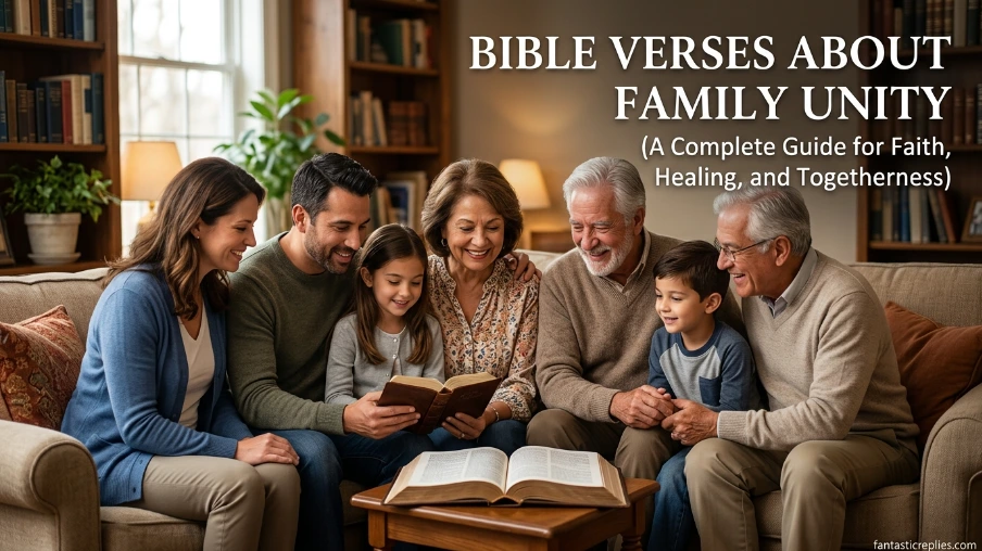 Bible verses on family unity