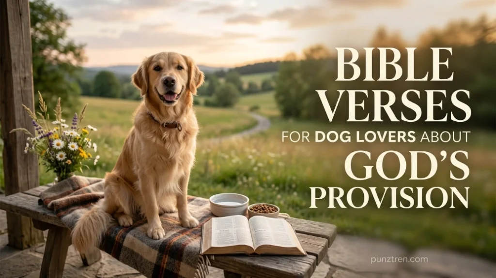 Bible Verses for Dog Lovers About God’s Provision