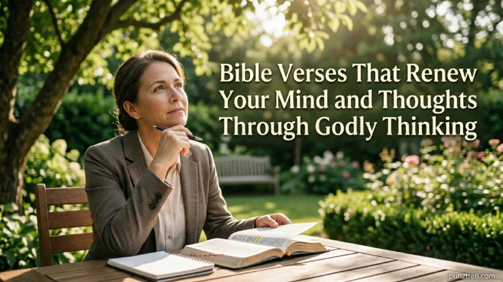 Bible Verses That Renew Your Mind and Thoughts Through Godly Thinking