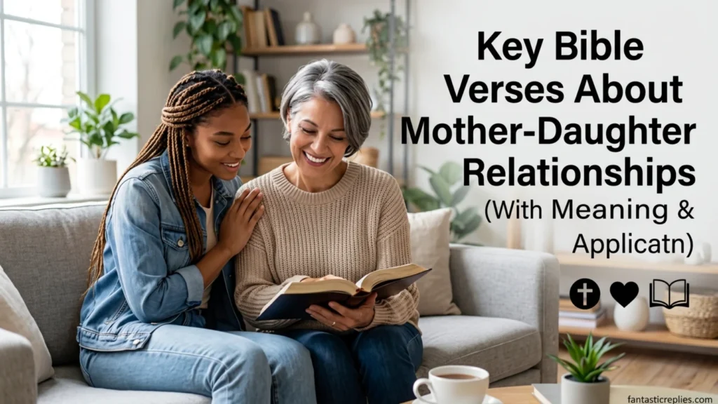 Key Bible Verses About Mother-Daughter Relationships (With Meaning & Application)