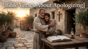 Bible Verses About Apologizing