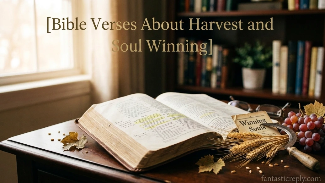 Bible Verses About Harvest and Soul Winning
