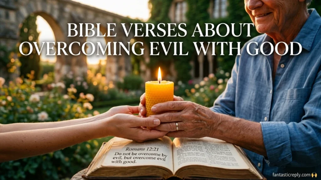Bible Verses About Overcoming Evil with Good