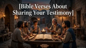 Bible Verses About Sharing Your Testimony