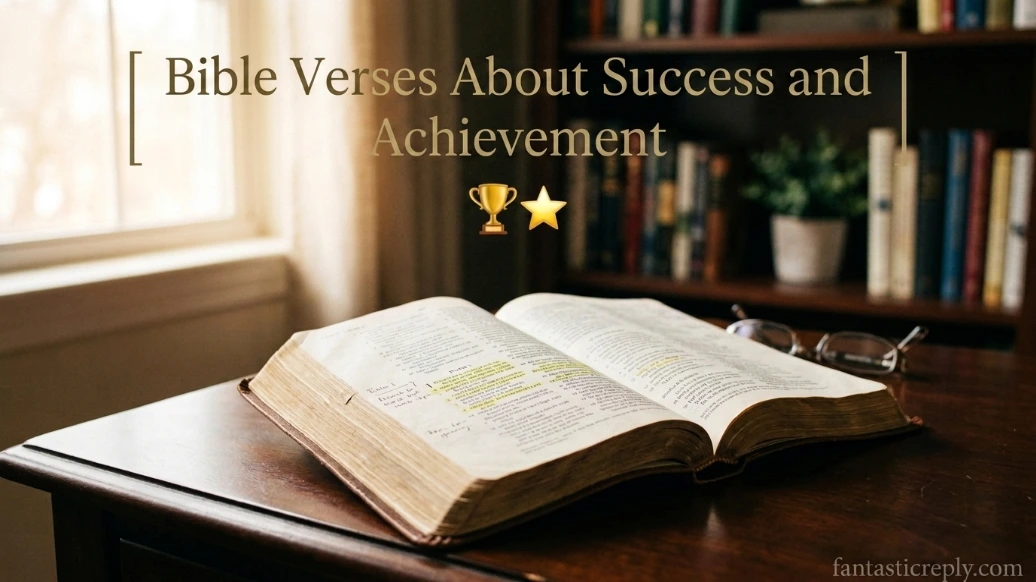 Bible Verses About Success and Achievement