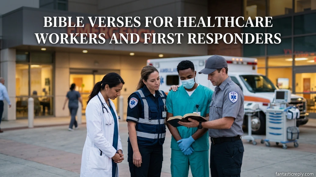 Bible Verses for Healthcare Workers and First Responders