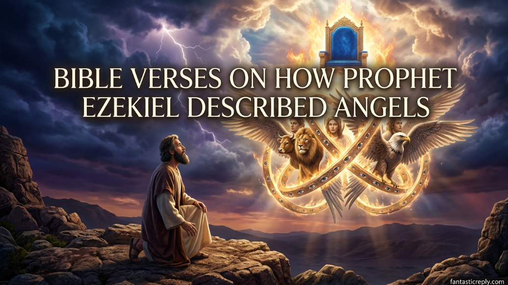 Bible Verses on How Prophet Ezekiel Described Angels