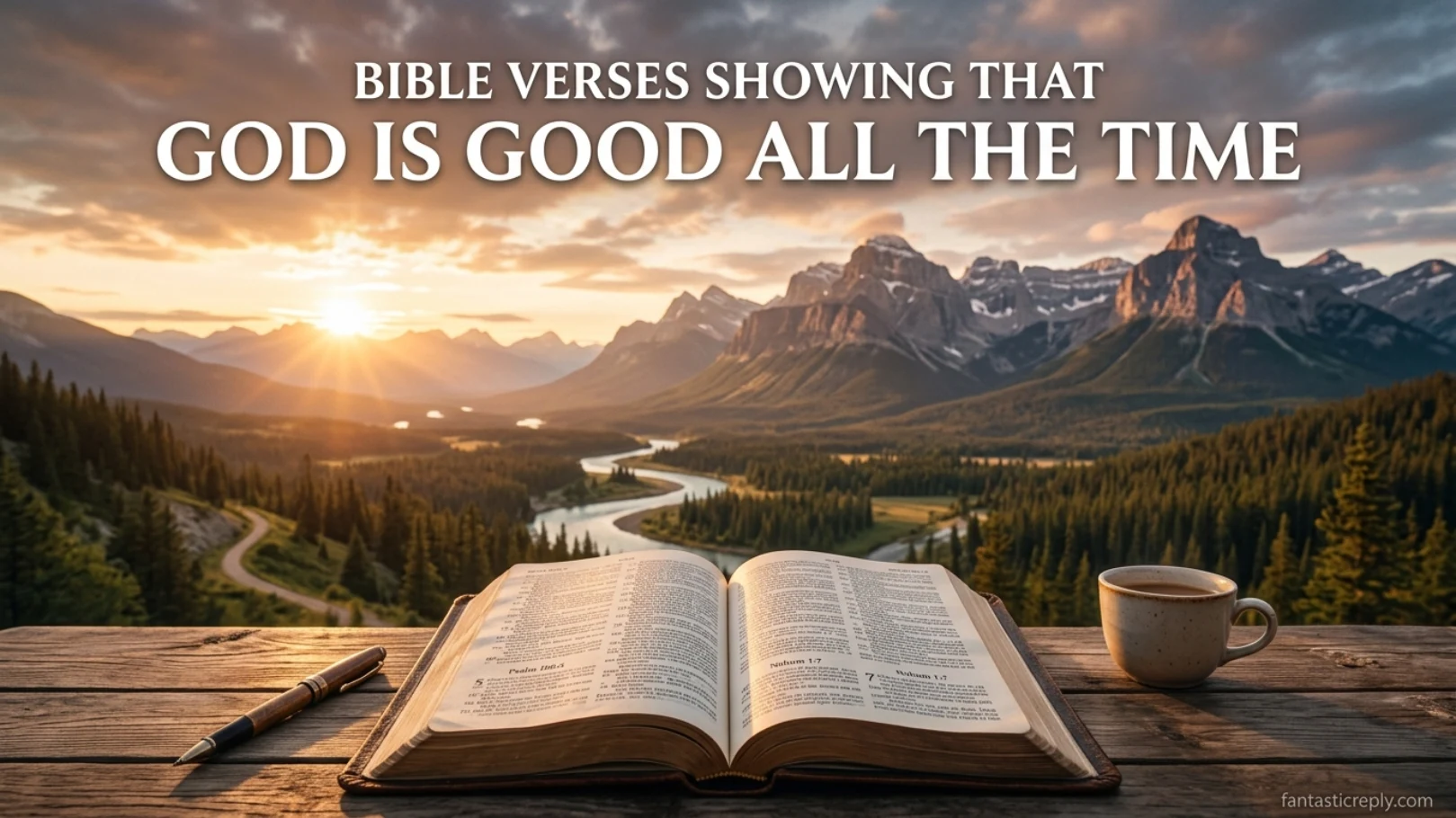Bible Verses Showing That God Is Good All the Time